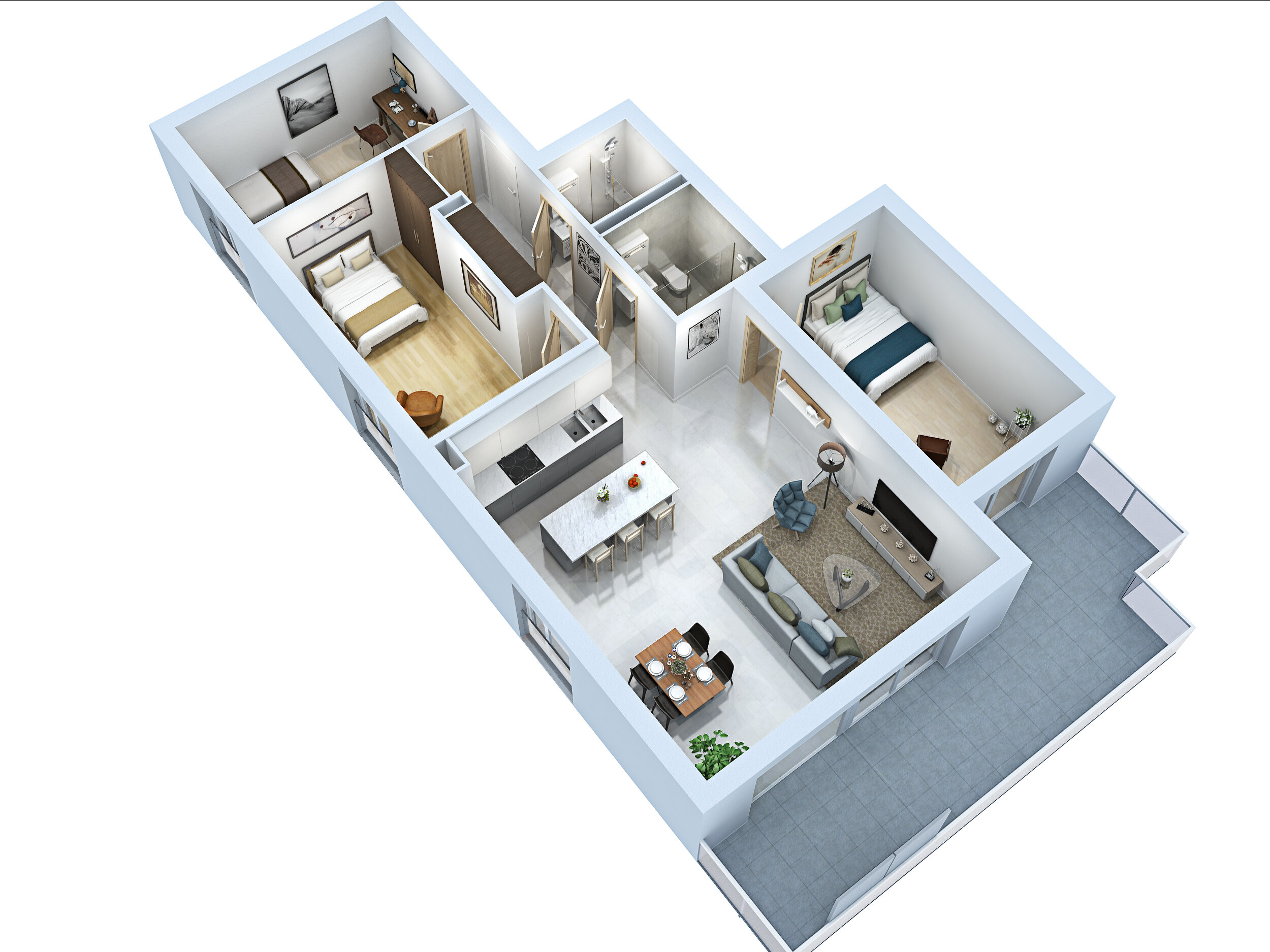 3D Floor Plan